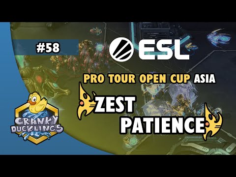 Zest vs Patience - PvP | ESL Open Cup #58 Asia | Weekly EPT StarCraft 2 Tournament