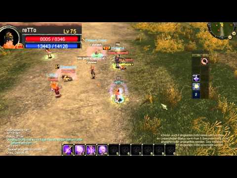 Russian Silkroad - Spear Force Hybrid lvl 75 vs 77 Warrior/Cleric