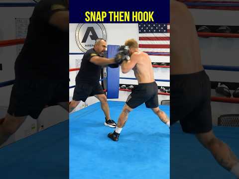 SNAP the JAB then HOOK! #boxing #boxeo