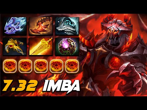 DOOM 7.32 NEW IMBA LUCIFER - Dota 2 Pro Gameplay [Watch & Learn]