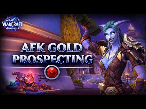 AFK Prospecting Prints Gold | WoW Gold Making