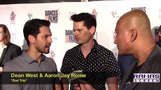 My Interview with Dean West and Aaron Jay Rome about 'END TRIP' at DWF 2018 video