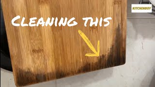 Easy way to clean and maintain wooden chopping boards