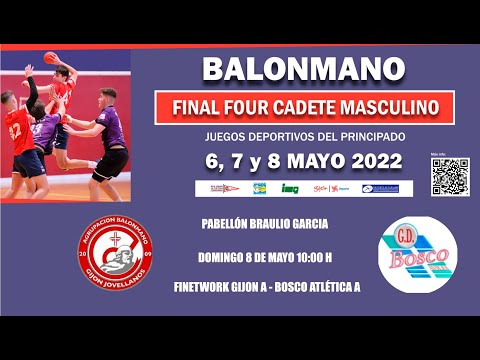 FINETWORK GIJON A - BOSCO ATLÉTICA A   CADETE MASCULINO - FINAL FOUR