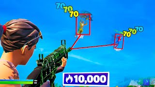 Cheating in Fortnite with a Custom Crosshair..