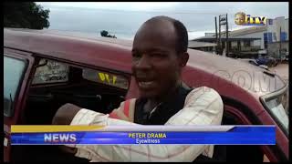 Bus driver crashes into pedestrians going to church along Ekenwan Road, Benin City