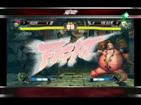 SF4:Infiltration (Go) vs Kindevu (Ru) - Team Korea vs Team Japan - Set 02 - NStarGame Tuhon 2009