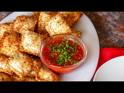 Air Fryer Toasted Ravioli Recipe