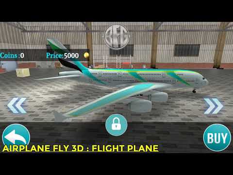 Airplane Fly 3D : Flight Plane Video