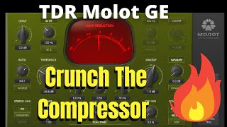 Video thumbnail for TDR Molot GE VST Plugin | EXTREME SETTINGS Demo | Crunch The Compressor by Vertigo Pulse
