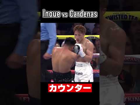 【井上尚弥】カルデナス戦　美しいカウンター3選  #Shorts #inoue