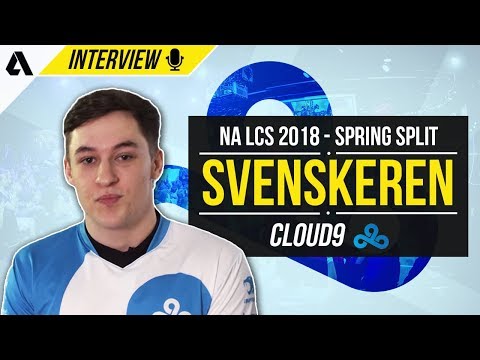 Svenskeren on joining Cloud9, Playing With Licorice, and Goals for 2018 | NA LCS 2018