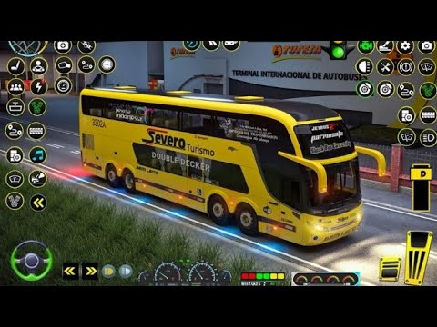 Coach Bus Realistic Driving New Multiplayer - New Bus Simulator 2024 Ovilex - Android Gameplay #6