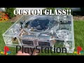 Glass Playstation 1 Custom Hand Built