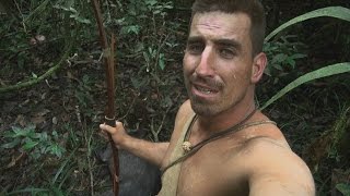 Naked And Hungry, This Survivalist Gets Emotional After His Bow-And-Arrow Skills Pay Off