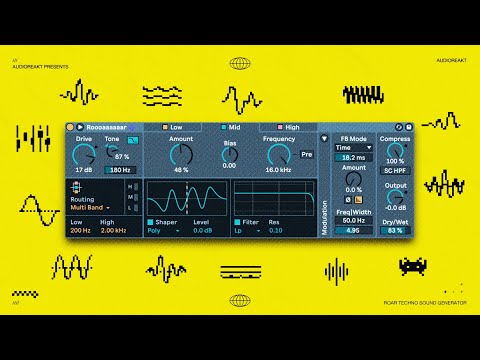 ROAR = Techno Sound Generator