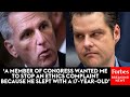 MUST WATCH: Kevin McCarthy Says He Was Ousted Because Matt Gaetz Wanted To Stop Ethics Investigation