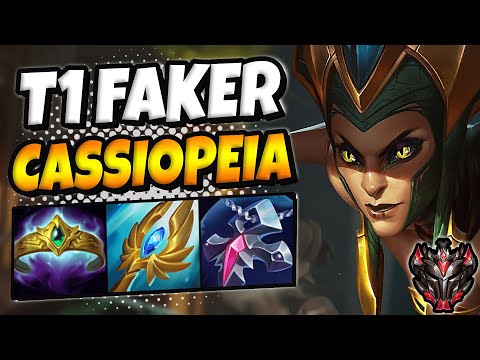 T1 Faker Cassiopeia vs Viktor [ MID ] Ranked Grandmaster Korea Patch 11.24 ✅