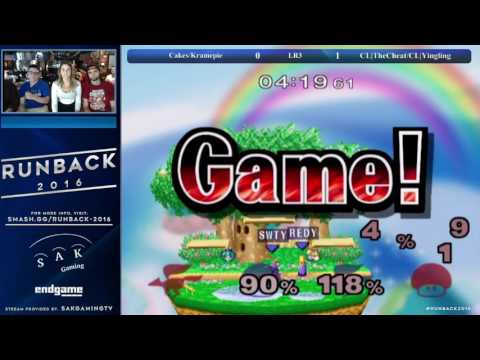 Runback Doubles WR3 - Cakes/Kramepie (Blue) vs CL|TheCheat/CL|Yingling (Red)