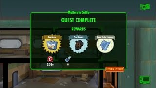 Fallout Shelter - "Matters to Sell" Quest Guide/Walkthrough