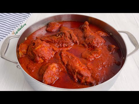 HOW TO MAKE TURKEY STEW WITH ROASTED PEPPERS