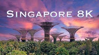 Singapore 4k Drone View