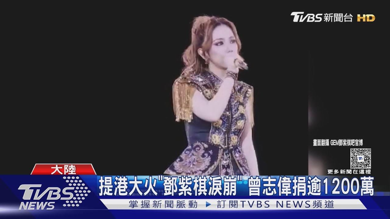 提香港大火「鄧紫棋淚崩」　曾志偉捐逾1200萬