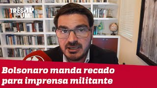 Rodrigo Constantino: Imprensa tenta caçar pelo em ovo com discurso de Bolsonaro na ONU