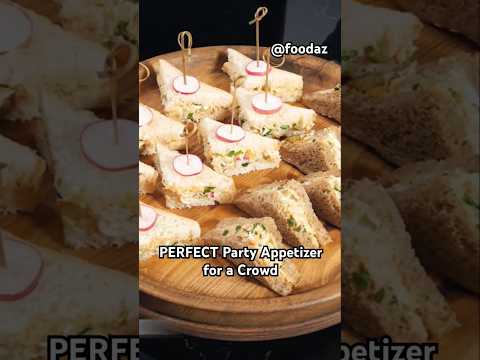 Cute Mini Sandwiches Are the PERFECT Party Appetizer for a Crowd!