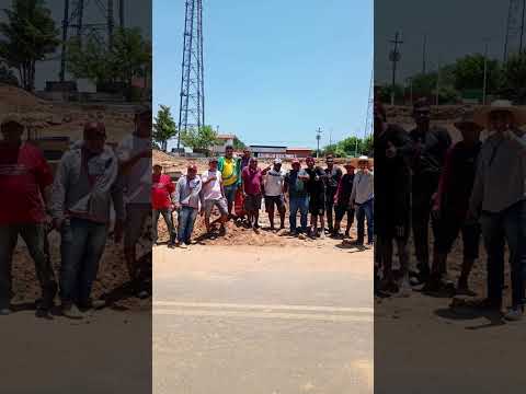 mutirão na igreja de são Raimundo nonato Curralinhos Piauí sempre bom fazer o bem