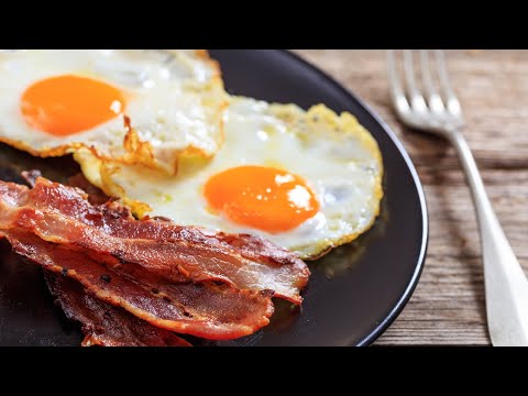 Bacon Eggs Breakfast | English Breakfast | cook tasty and easy