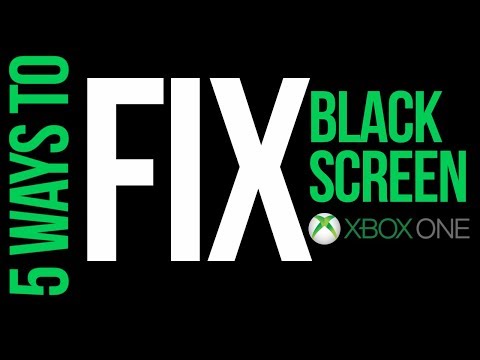 Xbox One Stuck at Black Screen - FIX 2019 | XBOX One S | Black Screen of Death