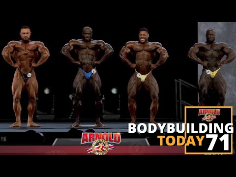 Top 4 after Prejudging - 2021 Arnold Classic UK Men's Open - Bodybuilding TODAY Ep#71