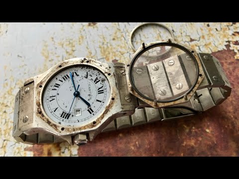 CARTIER INVENTS THE WRISTWATCH IN 1904 - Full restoration that nobody would touch