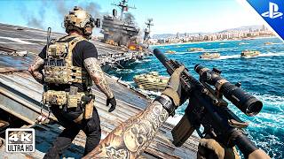 Eles Escaparam do Navio Afundando… e Caíram Direto em uma Emboscada (Part 03) Battlefield 6 - PS5 4K