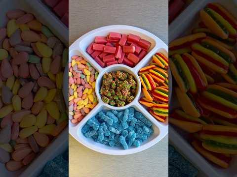 Our Most Popular Candy Platter Part 2! 🍭  Which one is your favorite?  #candy #asmr #shorts #short