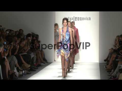 Models walk the runway at Katya Leonovich - Runway - Spri...