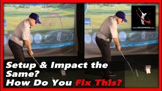 Fixing Setup and Impact Positions in Your Golf Swing