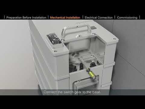 Installation Sungrow SBR battery