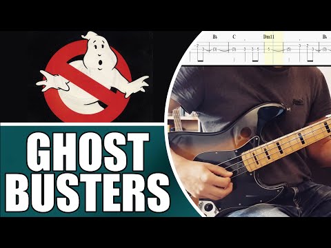 Ghostbusters - Ray Parker Jr. | Bass cover with tabs #78