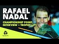 Rafael Nadal's Championship Point, Interview & Trophy Lift | Melbourne Summer Set 2022