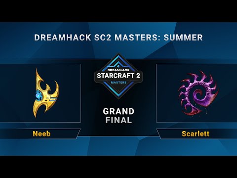 SC2 - Neeb vs. Scarlett - DreamHack SC2 Masters Summer - Grand Final - NA