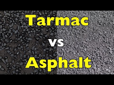 What’s the Difference Between Tarmac and Asphalt?
