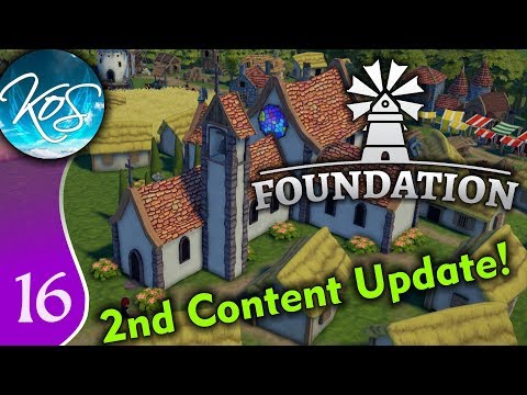 Foundation Ep 16: CAN WE FINISH THE MONASTERY? - First Look - Alpha, Let's Play, Gameplay