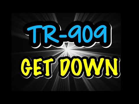 Playing a TR-909 sequenced beat