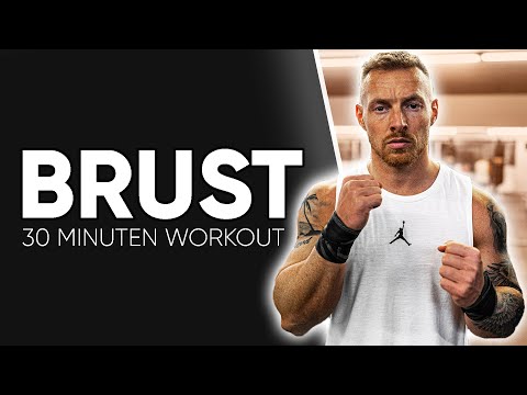 Extremes Brust Workout mit NUR LIEGESTÜTZE (30 Minuten Push Up Varianten ohne Geräte)