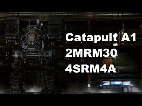 Mechwarrior Online : CPLT-A1 "Ace MRM" (2xMRM30, 2xSRM4-A, XL300)