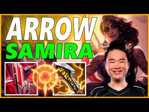 ⚡ARROW SAMIRA ADC GAMEPLAY⚡SEASON 12 LEAGUE OF LEGENDS