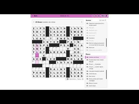 Wapo Crossword Puzzle