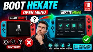 How to boot into Hekate menu